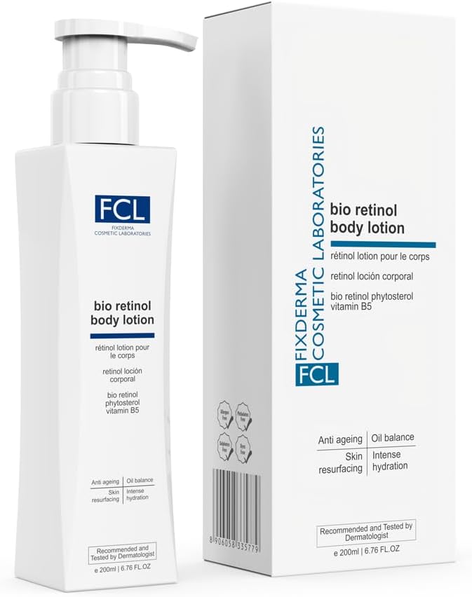 FCL Bio retinol body lotion, Body Lotion for ageing skin