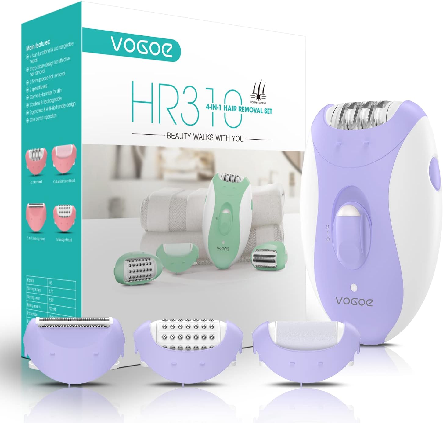 VOGOE Epilator for Women